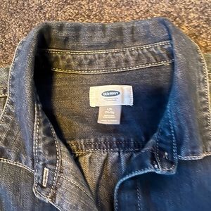 Old Navy Large Jean jacket with wrap.